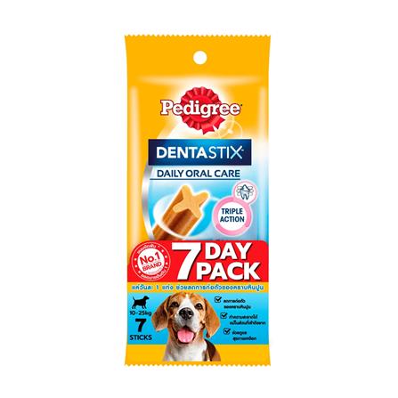 ขนมขัดฟันสุนัข PEDIGREE DENTA STIX พันธุ์กลาง 180 ก.