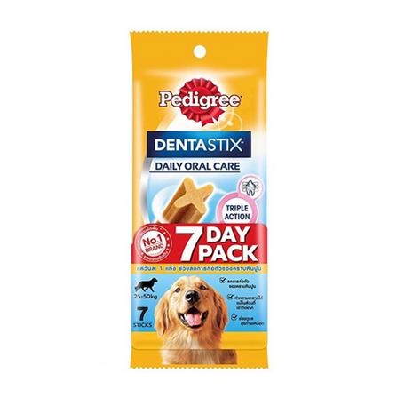 ขนมขัดฟันสุนัข PEDIGREE DENTA STIX พันธุ์ใหญ่ 270 ก.