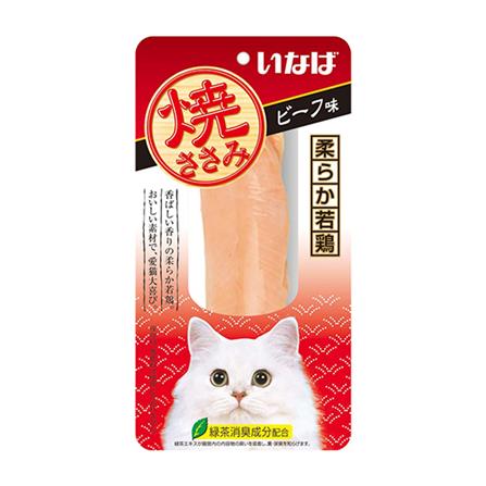 ขนมแมว CIAO YAKI CHICKEN WITH BEEF FLAVOR 25 ก._0