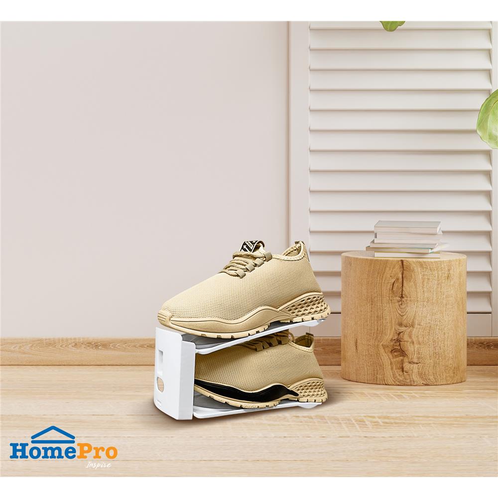 ถาดซ้อนรองเท้า STACKO MILD 27x10x19 ซม. สีขาว