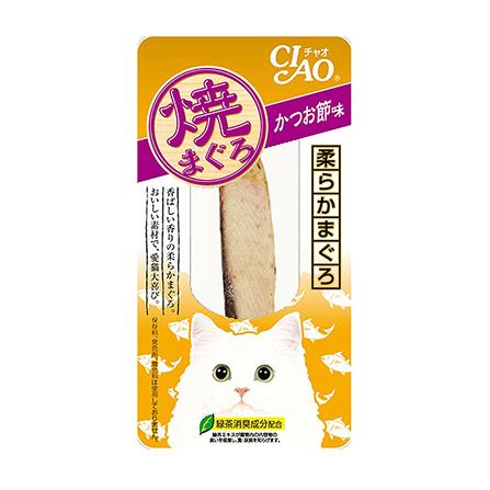 ขนมแมว CIAO YAKI ปลาทูน่าย่าง รสปลาโอแห้ง 15 ก._0