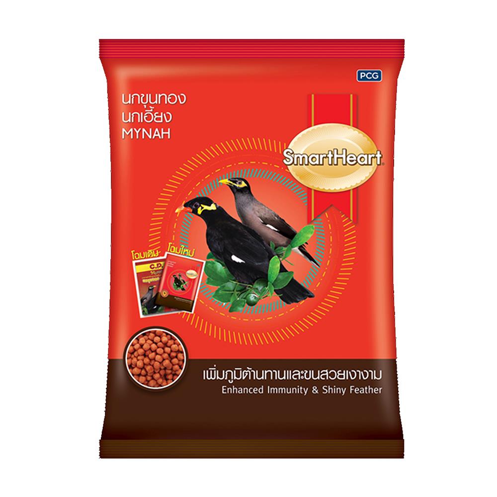 อาหารนกเอี้ยง นกขุนทอง SMARTHEART มายนาห์ 1 กก.