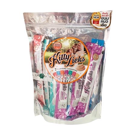 ขนมแมวเลีย KITTY LICKS MIX แพ็ก 28 ชิ้น 420 ก._0