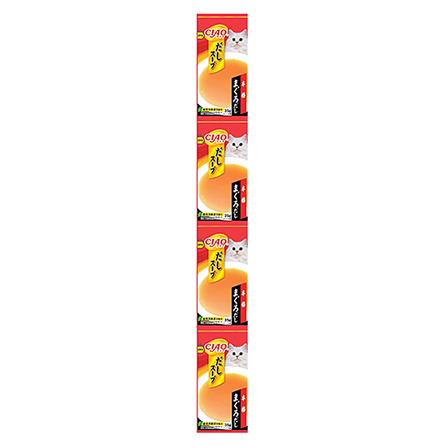 อาหารแมวชนิดซุป CIAO DACHI POUCH TUNA 35 ก. แพ็ก 4 ชิ้น_0