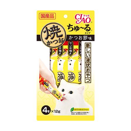 ขนมแมวเลีย CIAO-CHURU TUNA GRILL แพ็ก 4 ชิ้น