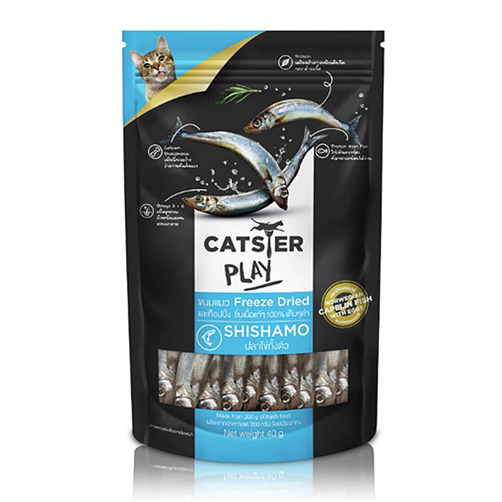 ขนมแมว CATSTER PLAY SHISHAMO 40 ก.