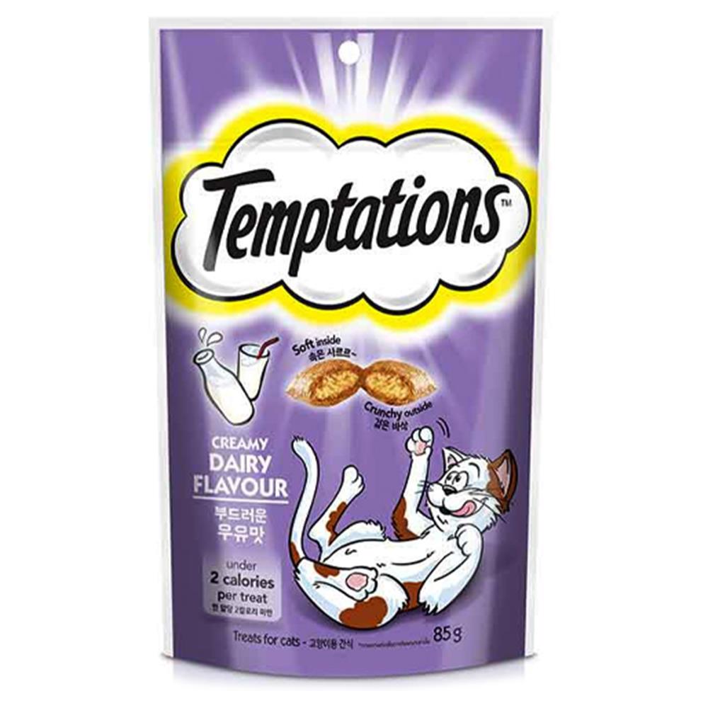 ขนมแมว TEMPTATIONS CREAMY DAIRY 85 ก.