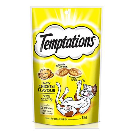 ขนมแมว TEMPTATIONS TASTY CHICKEN 85 ก.