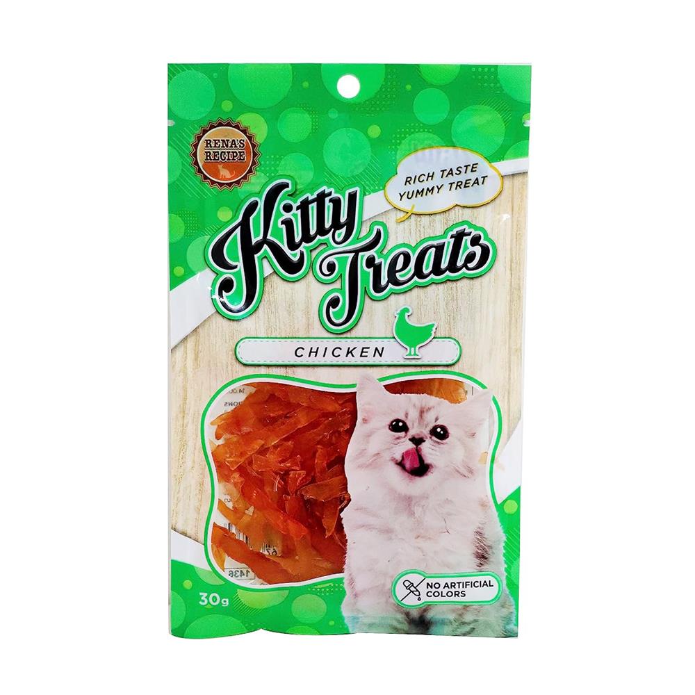 ขนมแมว RENA S RECIPE SOFT CHICKEN JERKY 30 ก.