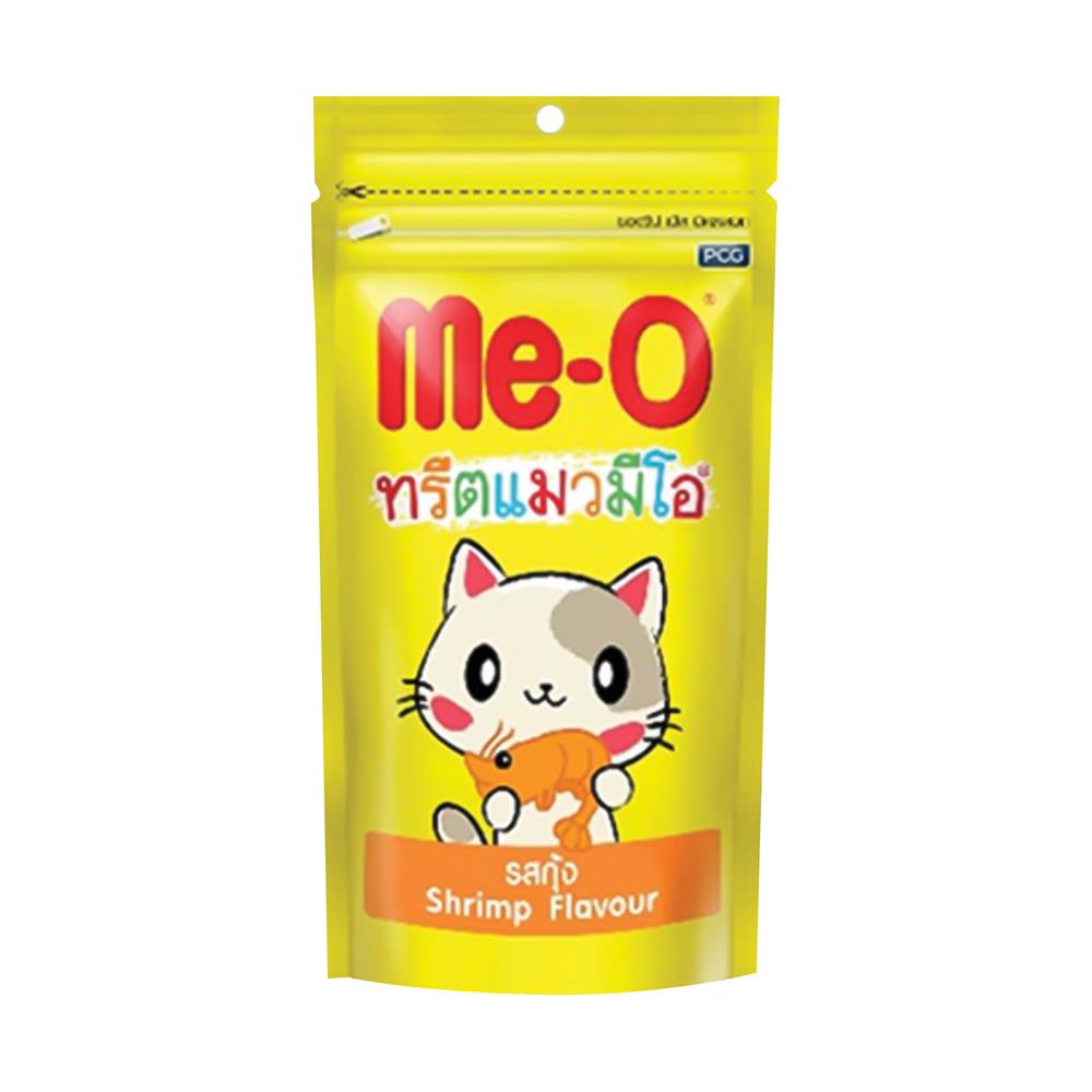 ขนมแมว ME-O รสกุ้ง 50 ก.