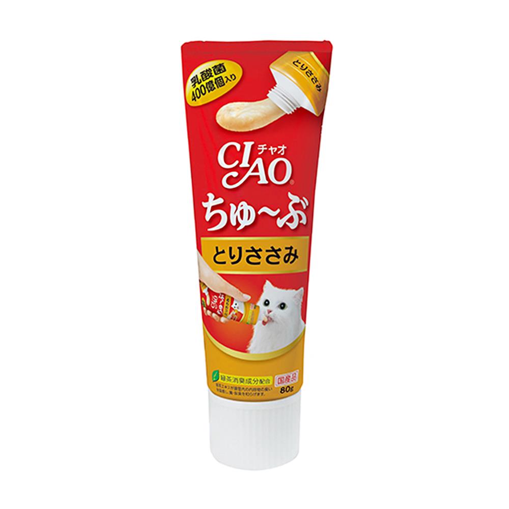 ขนมแมวเลีย CIAO CHURU TUBE CHICKEN 80 ก.