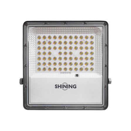 ไฟสปอตไลท์ SOLAR SHINING S-FD100009-1SL 100 วัตต์ เดย์ไลท์/คูลไวท์/วอร์มไวท์ สีเทา_1