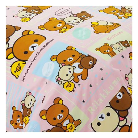 ชุดผ้าปูที่นอน 6 ฟุต 6 ชิ้น FOUNTAIN RILAKKUMA 70209-FTC109_1