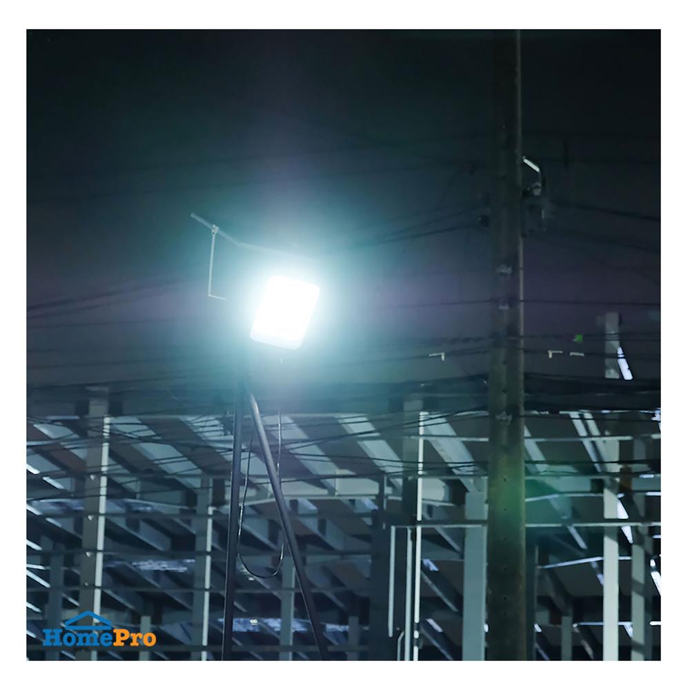 ไฟสปอตไลท์ SOLAR SHINING S-FD050009-1SL 50 วัตต์ เดย์ไลท์/คูลไวท์/วอร์มไวท์ สีเทา