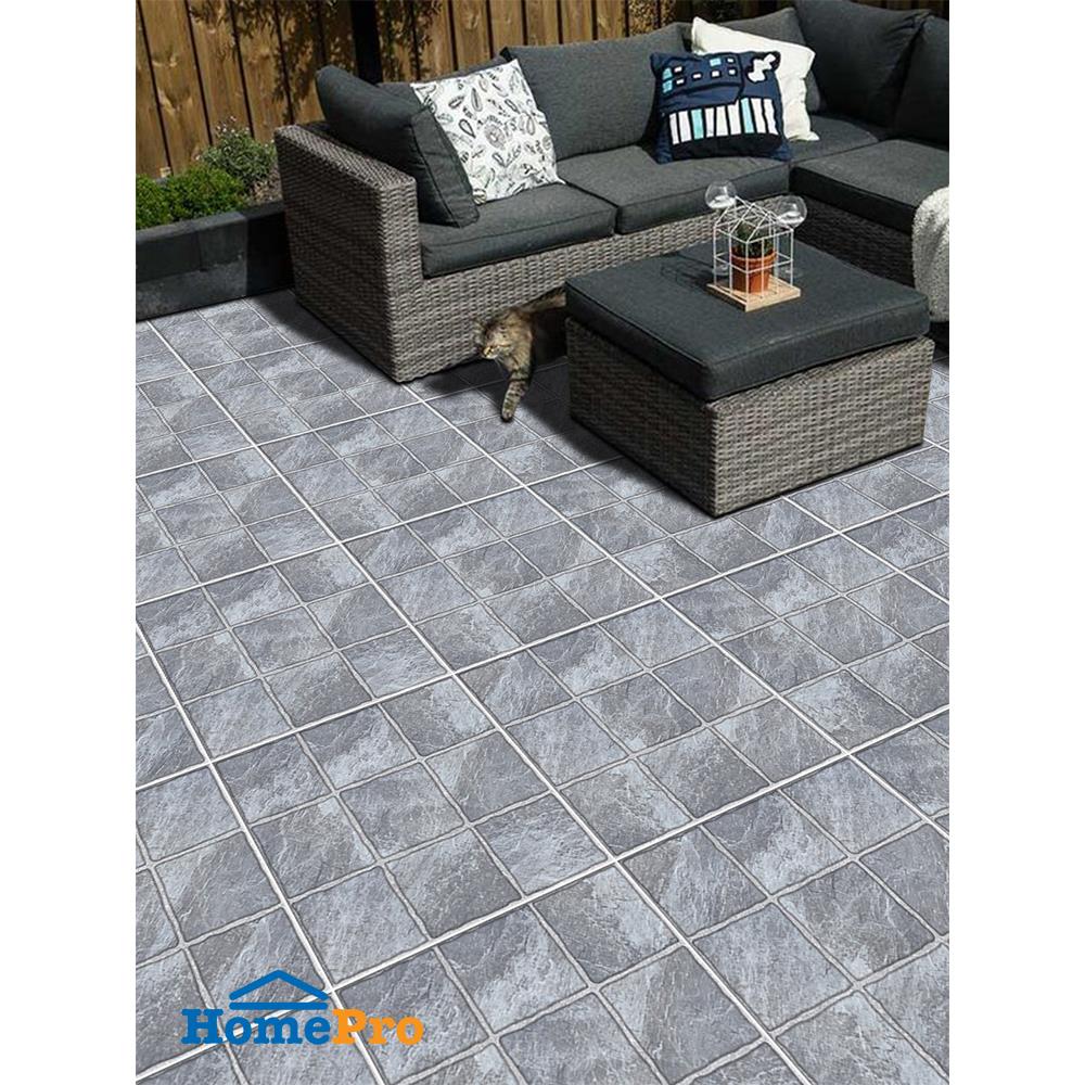 กระเบื้องพื้น 16x16 นิ้ว ภูผา ปราการ เทา A 0.96M2