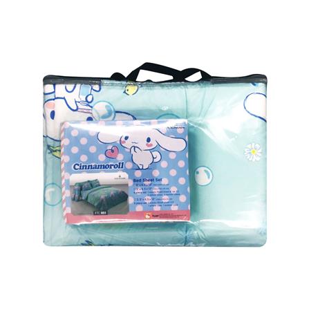 ชุดผ้าปูที่นอน 6 ฟุต 6 ชิ้น FOUNTAIN CINNAMOROLL 70209-FTC051_3