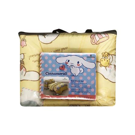 ชุดผ้าปูที่นอน 6 ฟุต 6 ชิ้น FOUNTAIN CINNAMOROLL 70209-FTC106_3