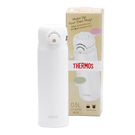 กระติกสุญญากาศ THERMOS JNR-501 0.5 ลิตร สีขาว_1