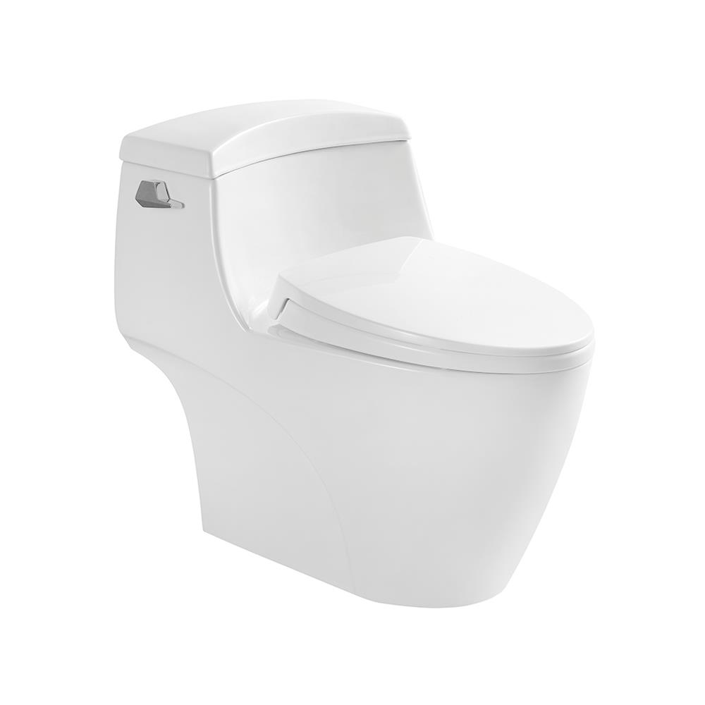 สุขภัณฑ์ 1 ชิ้น HAFELE 495.61.475 4.5 ลิตร สีขาว