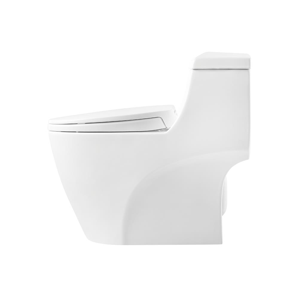 สุขภัณฑ์ 1 ชิ้น HAFELE 495.61.475 4.5 ลิตร สีขาว