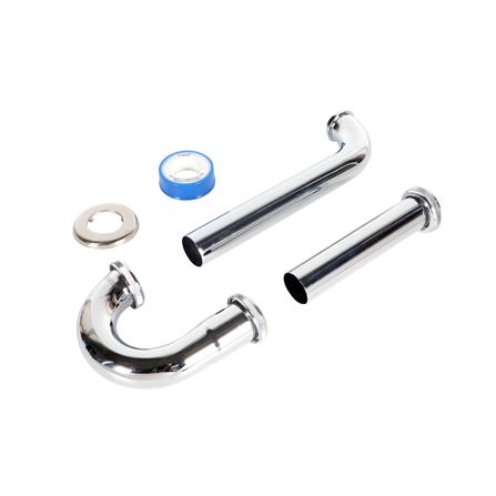 ท่อน้ำทิ้งอ่างล้างหน้าพีแทรป 25 ซม. WSP PWP-41 สีโครม_1