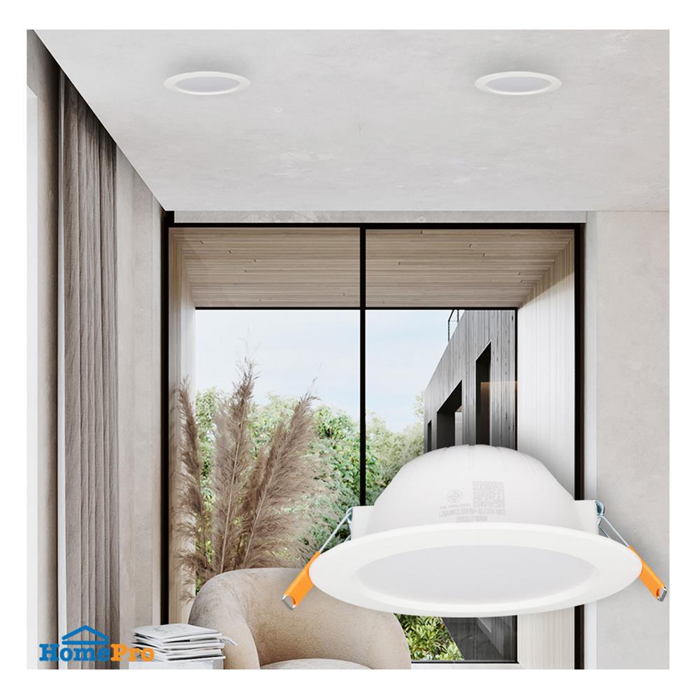 ดาวน์ไลท์ LED LUMAX 20-A0639 4.8 นิ้ว 10 วัตต์ WARM WHITE สีขาว