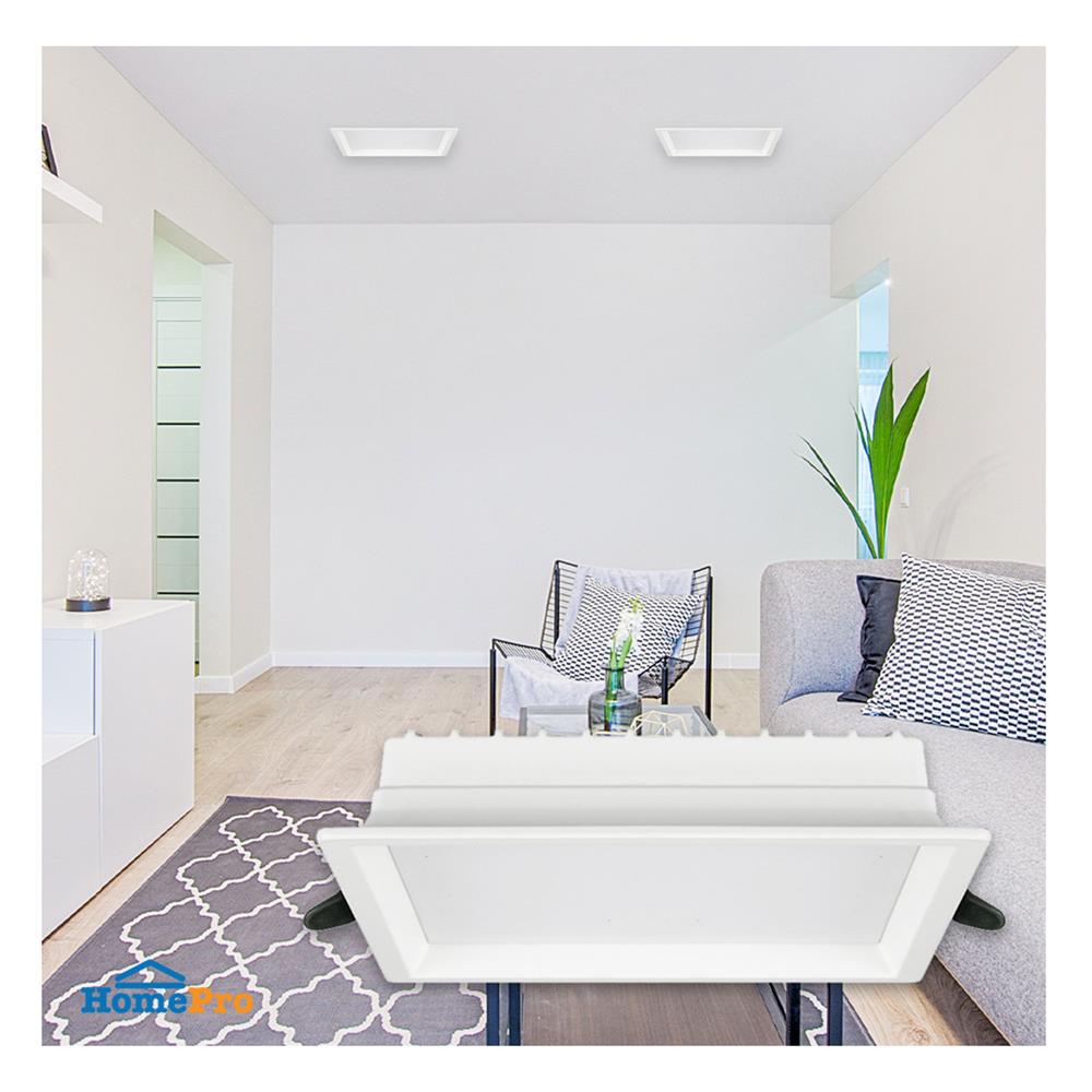 ดาวน์ไลท์ LED LUMAX 20-A0678 6.7 นิ้ว 18 วัตต์ DAYLIGHT/COOL WHITE/WARM WHITE สีขาว