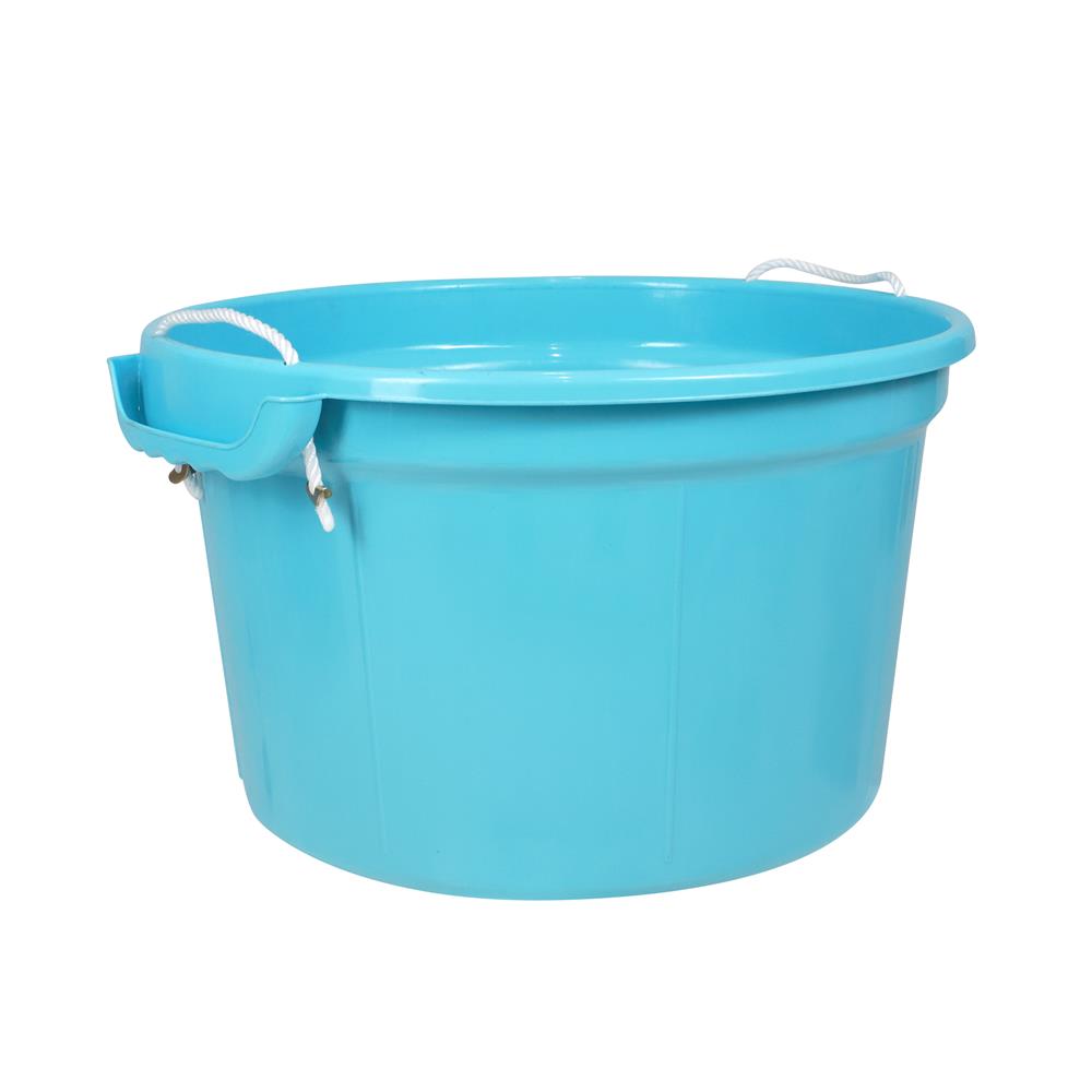 ถังน้ำกลม หูหิ้ว PLIM 30 ลิตร สีฟ้า