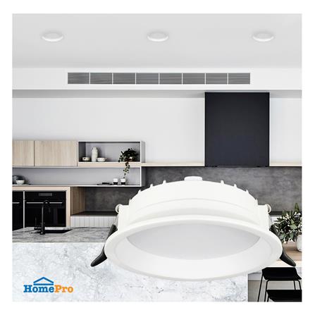 ดาวน์ไลท์ LED LUMAX 20-A0674 5.5 นิ้ว 12 วัตต์ DAYLIGHT/COOL WHITE/WARM WHITE สีขาว_4