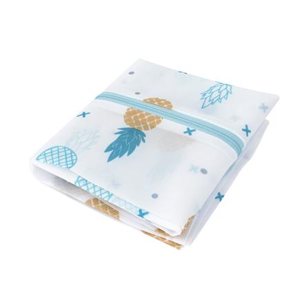 ถุงซักผ้าทรงเหลี่ยม 40x50 ซม. PLIM ลายสับประรด_1