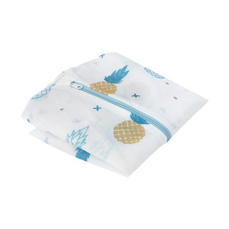 ถุงซักผ้าทรงรี 22x33 ซม. PLIM ลายสับประรด_1