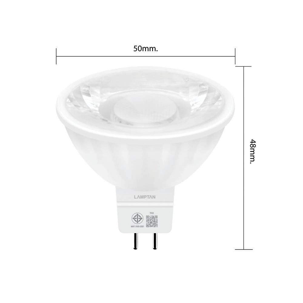 หลอด LED LAMPTAN MR16/PAR COMET 7 วัตต์ WARM WHITE GU5.3