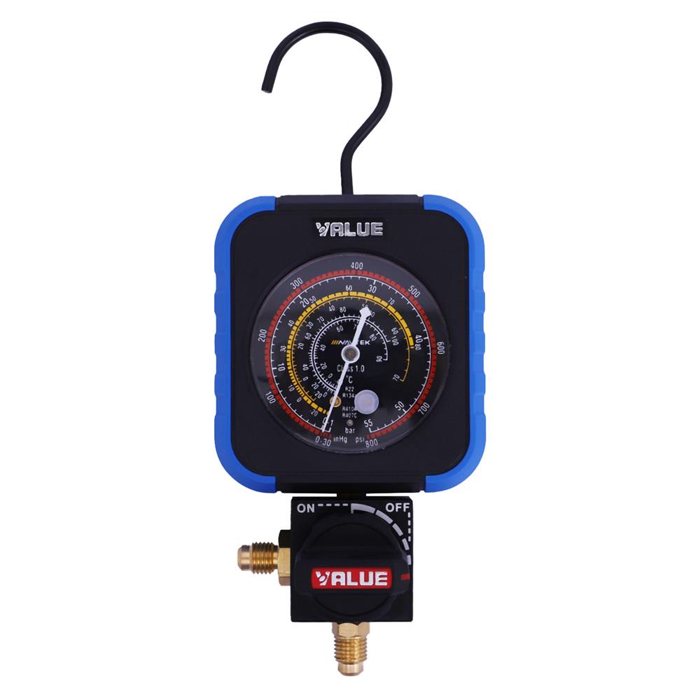 เกจ์วัดน้ำยาหัวเดี่ยว HIGH VALUE VRM1-B-0403