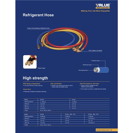 สายเกจ์น้ำยา R22 VALUE VRP-UR22-90 90 ซม._1
