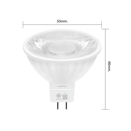 หลอด LED LAMPTAN MR16 BEAM 5 วัตต์ DAYLIGHT GU5.3_3