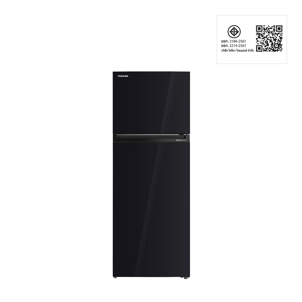 ตู้เย็น 2 ประตู TOSHIBA GR-RT624WE-PGT(22) 16.3 คิว กระจกดำ อินเวอร์เตอร์