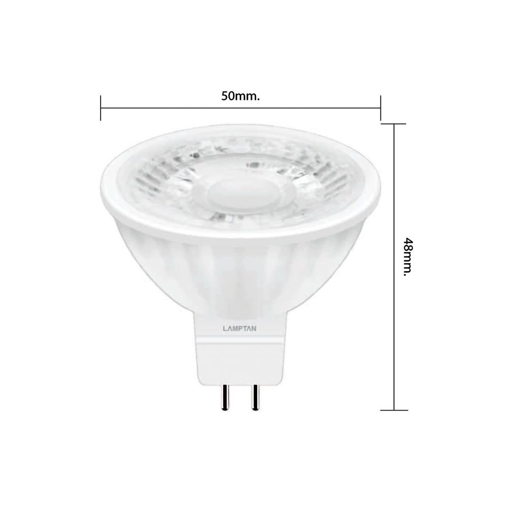 หลอด LED LAMPTAN MR16 COSMIC 5 วัตต์ WARM WHITE GU5.3
