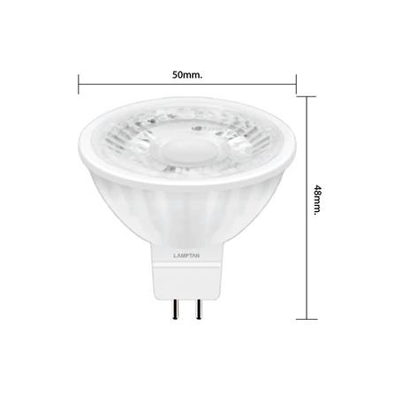 หลอด LED LAMPTAN MR16 COSMIC 5 วัตต์ WARM WHITE GU5.3_3