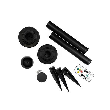 ไฟจัดสวน SOLAR BEC BALI-S 3 วัตต์ RGB สีดำ_1