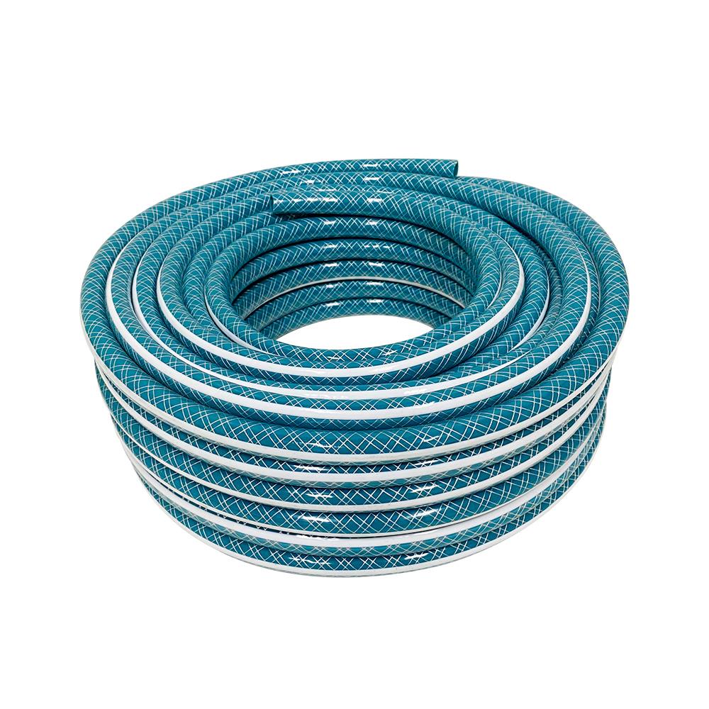 สายยางม้วน PVC ใยแก้ว SPRING 5/8 นิ้ว x 30 ม. สีเขียว