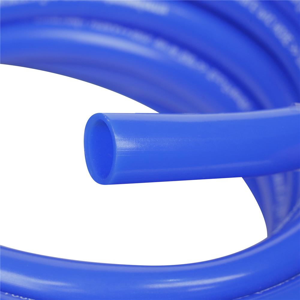 สายยางม้วน PVC เด้ง SPRING 5/8 นิ้ว x 30 ม. สีน้ำเงิน