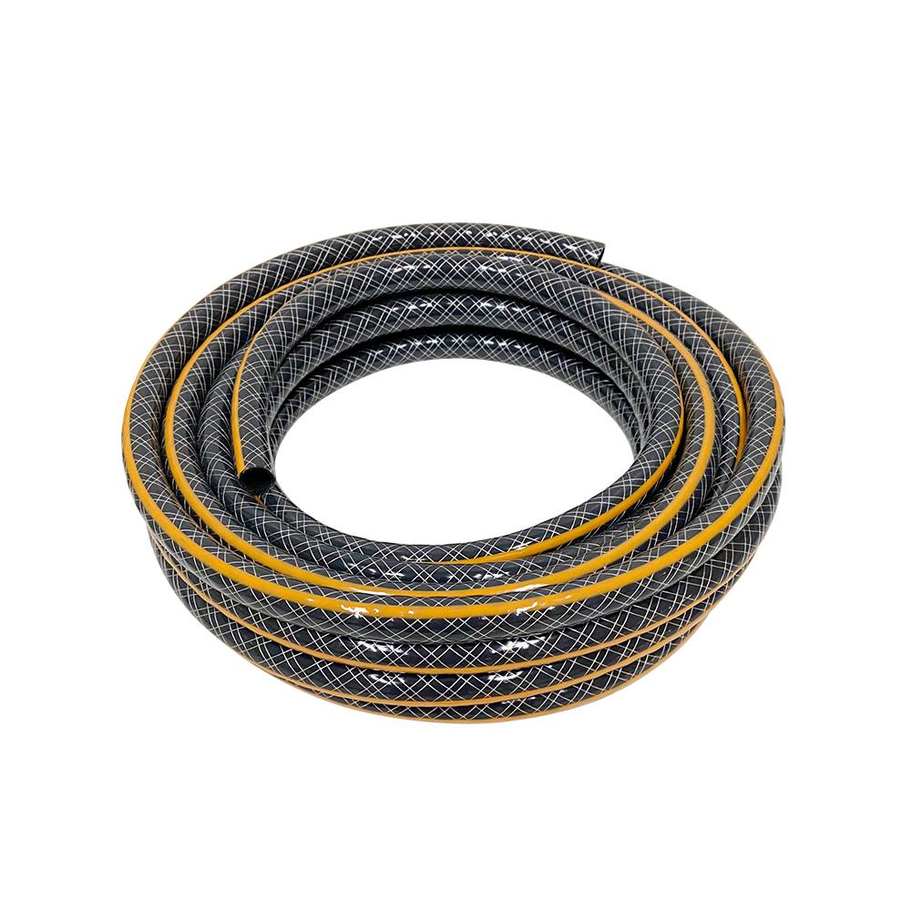 สายยางม้วน PVC ใยแก้ว SPRING 5/8 นิ้ว x 10 ม. สีดำ