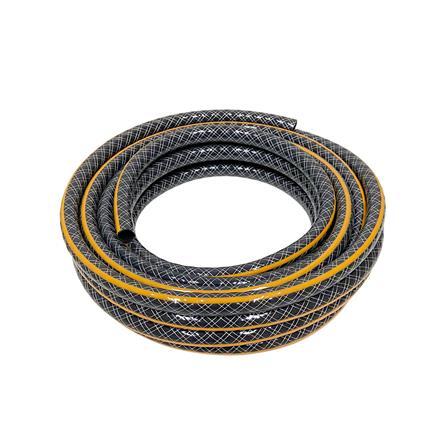 สายยางม้วน PVC ใยแก้ว SPRING 5/8 นิ้ว x 10 ม. สีดำ