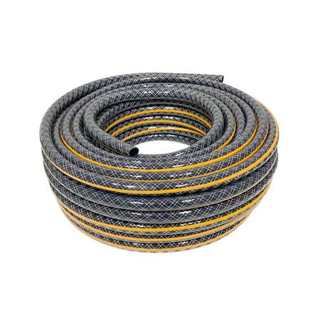 สายยางม้วน PVC ใยแก้ว SPRING 5/8 นิ้ว x 30 ม. สีดำ