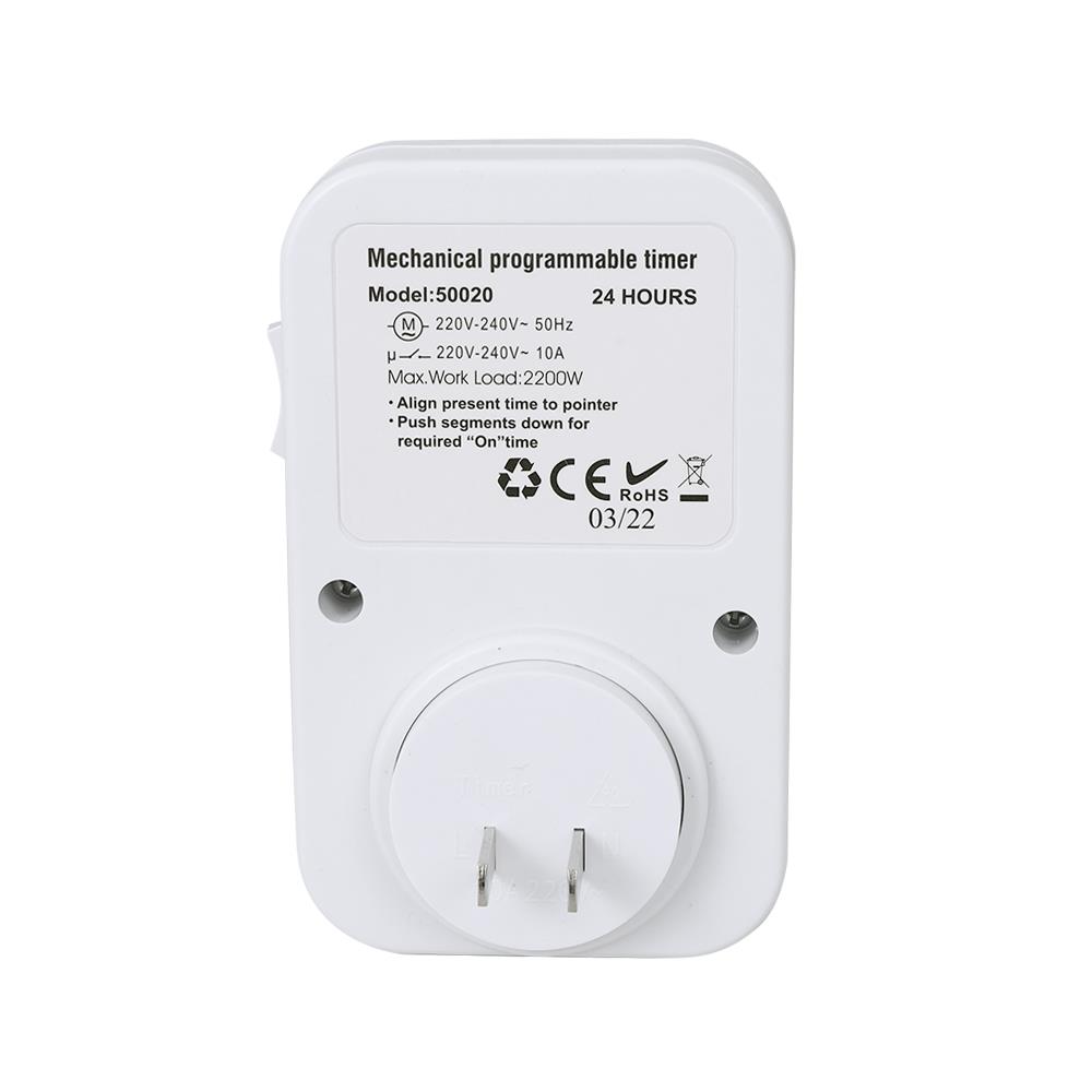 ปลั๊กอเนกประสงค์ตั้งเวลา 3 ขา PACO 24 ชั่วโมง