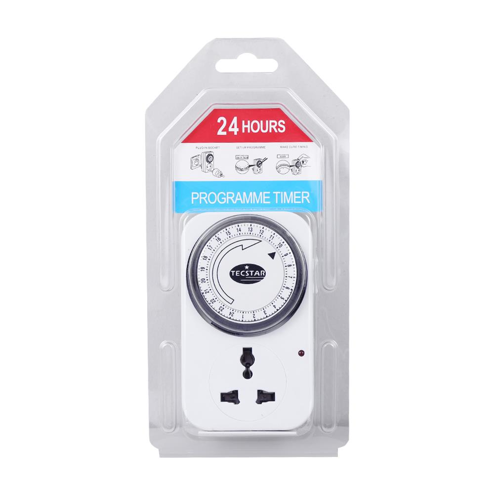 ปลั๊กอเนกประสงค์ตั้งเวลา 3 ขา PACO 24 ชั่วโมง