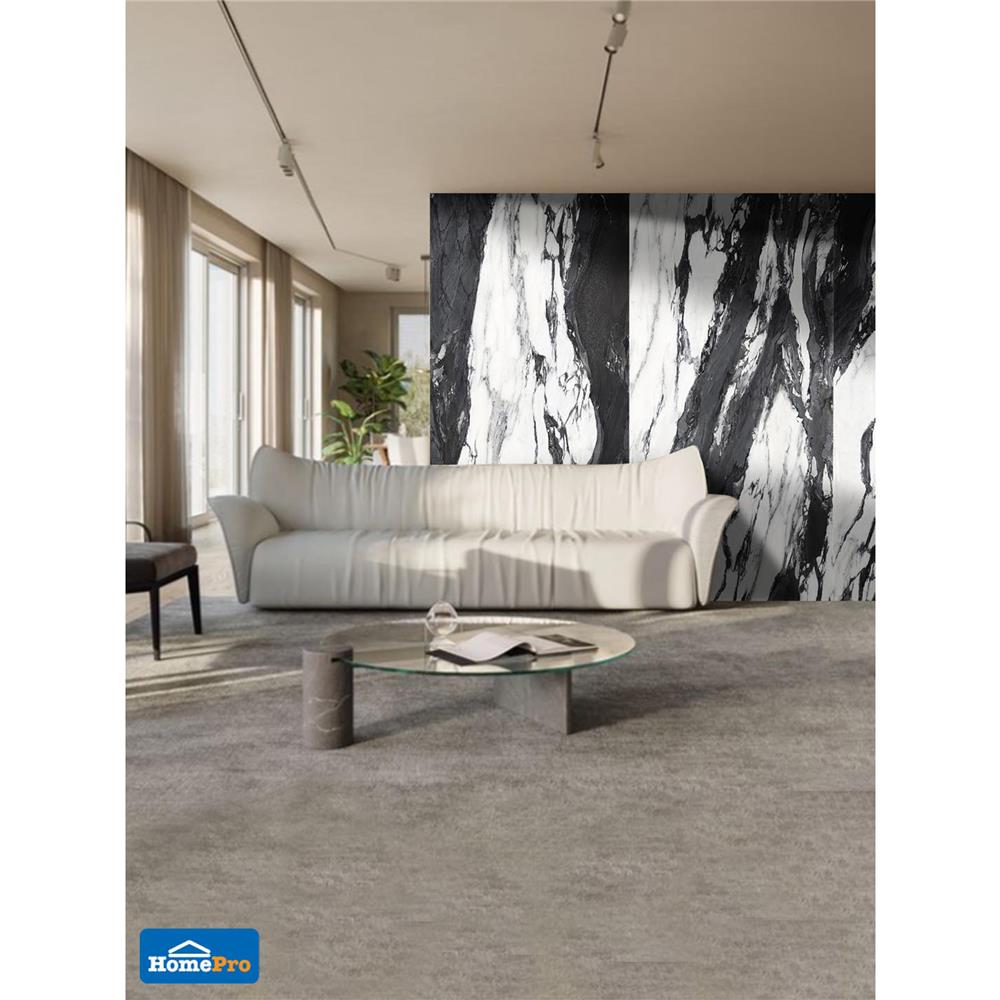 แผ่นตกแต่งผนัง LT BY COTTO ลูเธอร์มาร์เบิ้ล 2026 121x243 ซม.