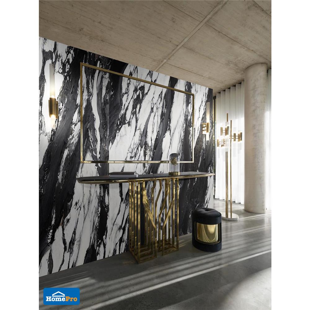 แผ่นตกแต่งผนัง LT BY COTTO ลูเธอร์มาร์เบิ้ล 2026 121x243 ซม.