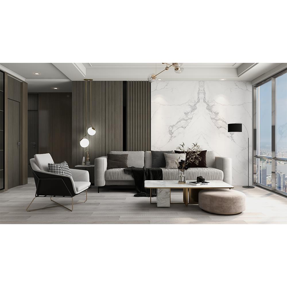 แผ่นตกแต่งผนัง LT BY COTTO ลิโดมาร์เบิ้ล 2012-2 121x243 ซม.