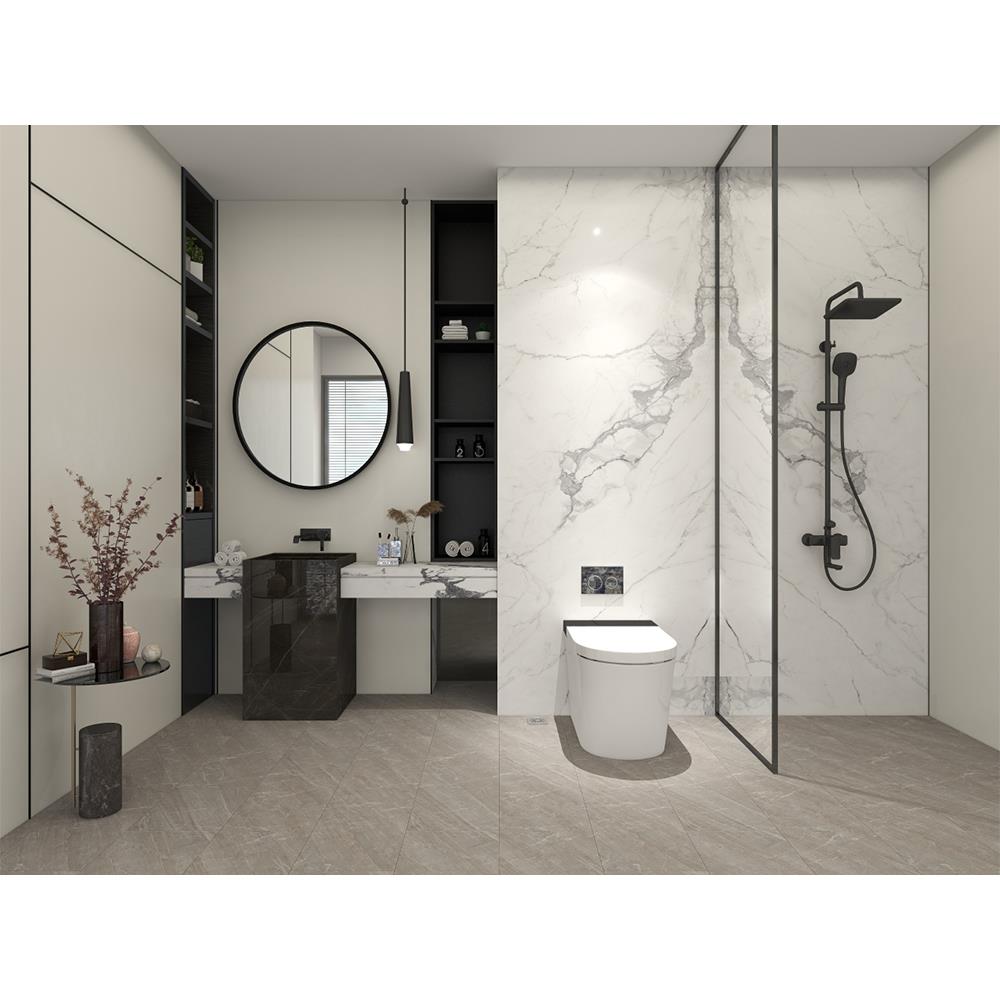 แผ่นตกแต่งผนัง LT BY COTTO ลิโดมาร์เบิ้ล 2012-2 121x243 ซม.